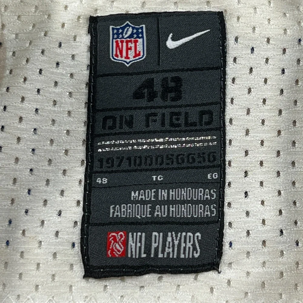 Nike‎ Dallas Cowboys Morris Claiborne Jersey Mens 48 White Sewn NFL #24